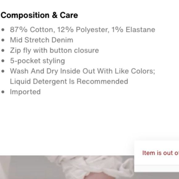 Levis 712 Dark Wash Slim Leg Like New - Picture 9 of 13